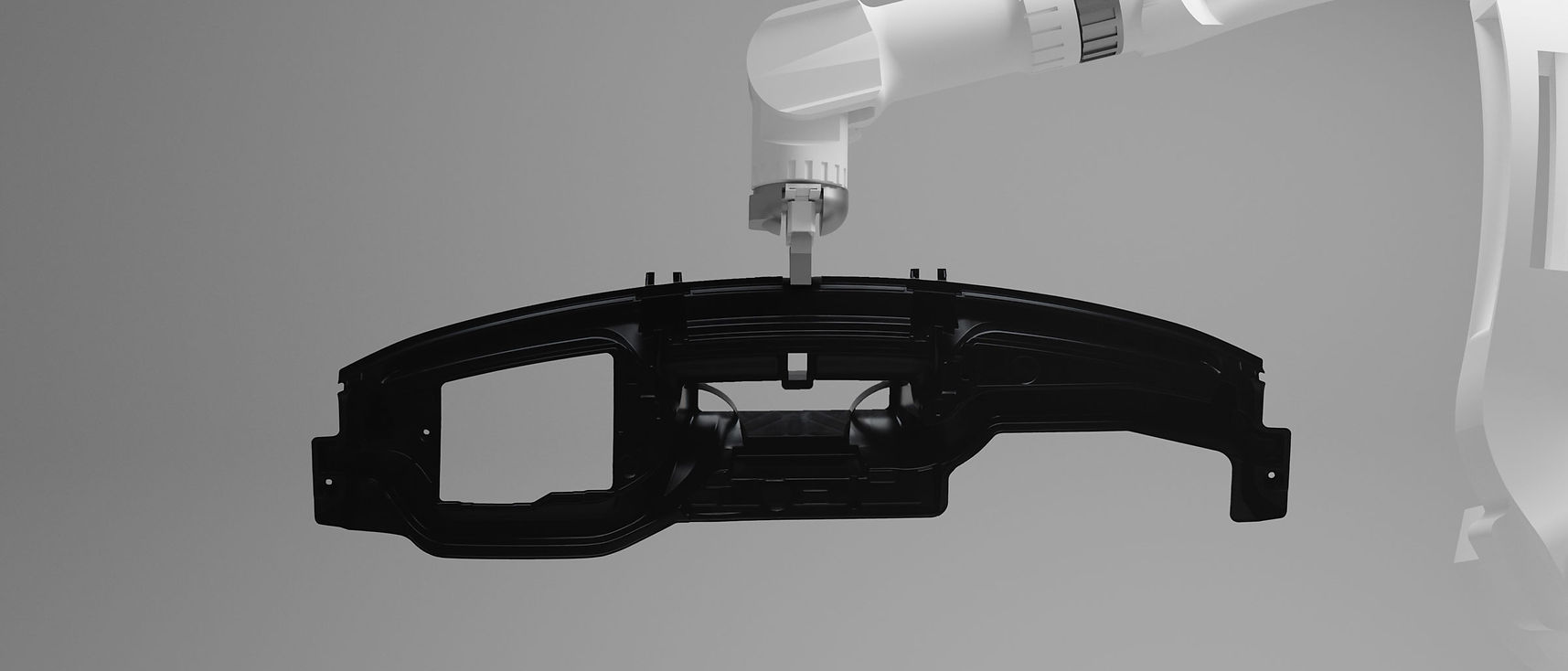 Detalj för bilindustrin producerad av Polykemis material