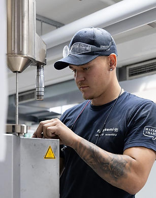 Operatör i Polykemis produktion