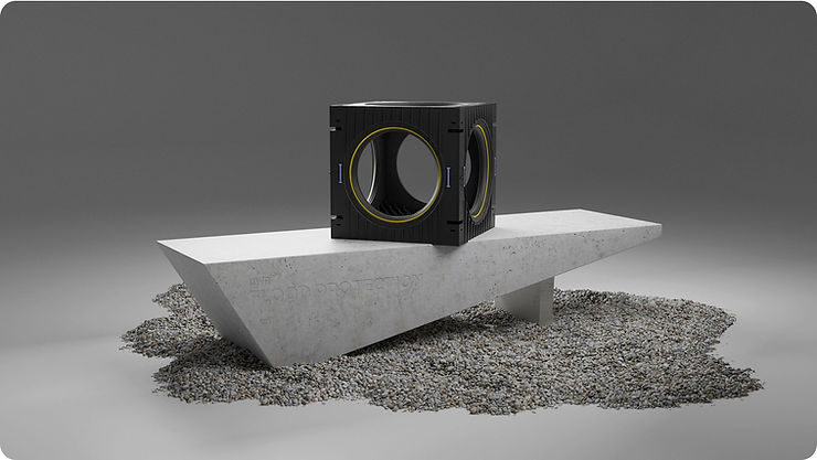 获奖的再生塑料防洪防护产品